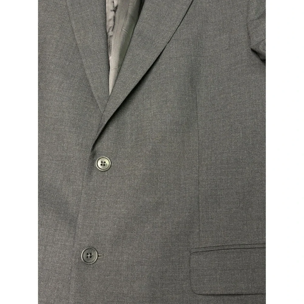 Brooks Brothers 346 Men's NAVY color Wool‎ Blend Suit Blazer Jacket 43R Stretch